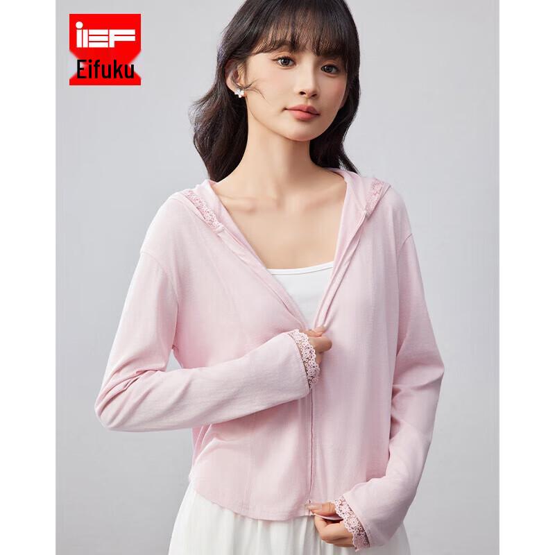 

IEF Aiyifu Женская универсальная летняя куртка с капюшоном 2024 S