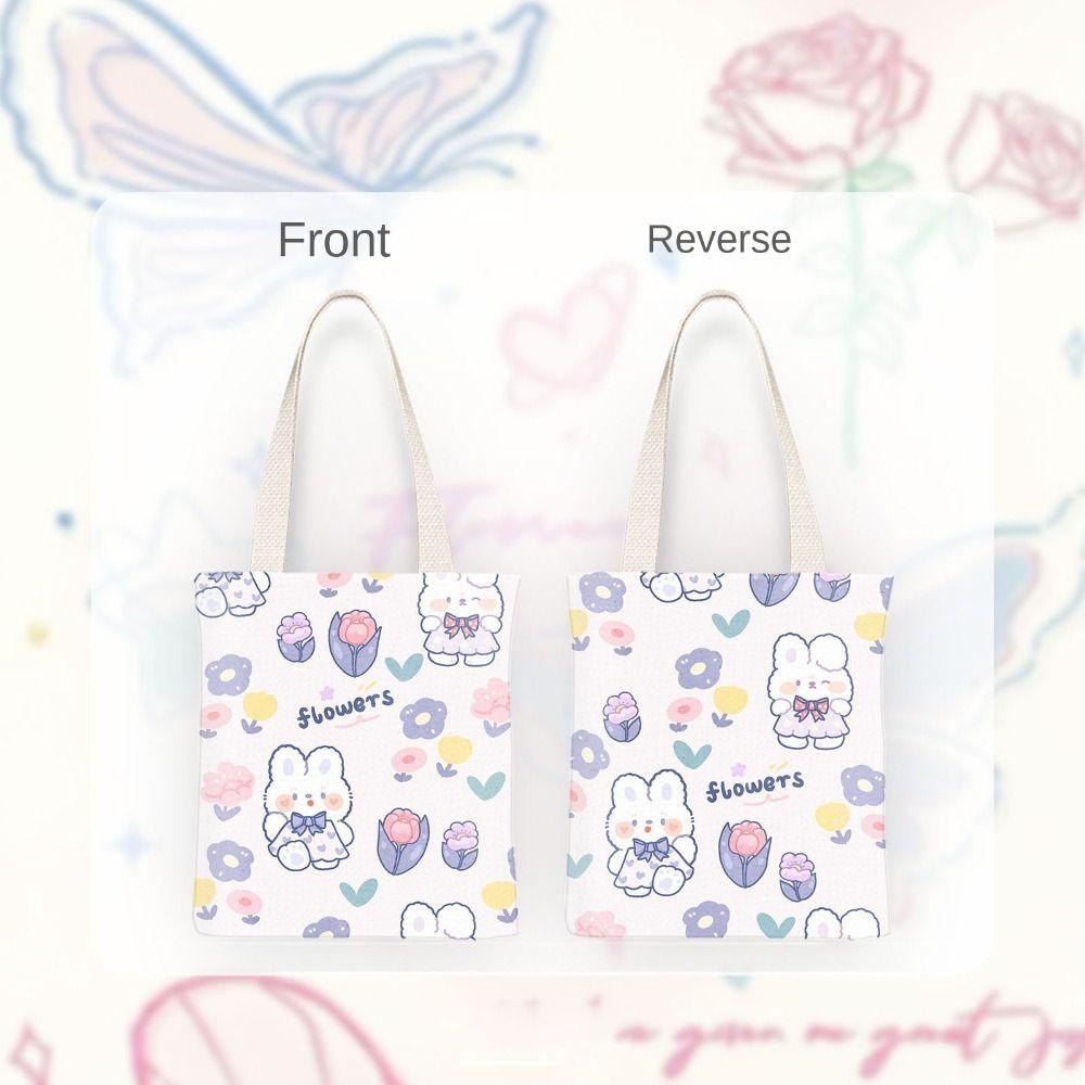 

Flowers Women s Hand Canva Bag Large Capacity Tote Bag New Shoulder Bags