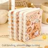 4Pcs Capybara A7 Coil Notebook Portable Horizontal Line Paper Mini Pocket Hand Account Book School Office Stationery Supplies