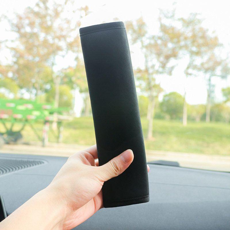

Car Seat Belt Shoulder Pads, Creative and Cute Car Interior Accessories, Seat Belt Protectors, Complete Collection of Car Decoration Items Black Shoulder Pads [Single Pack] Package 1