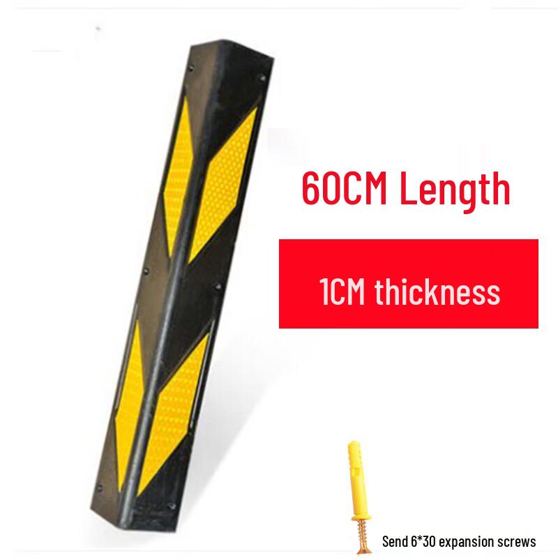 Rubber Reflective Parking Corner Guard