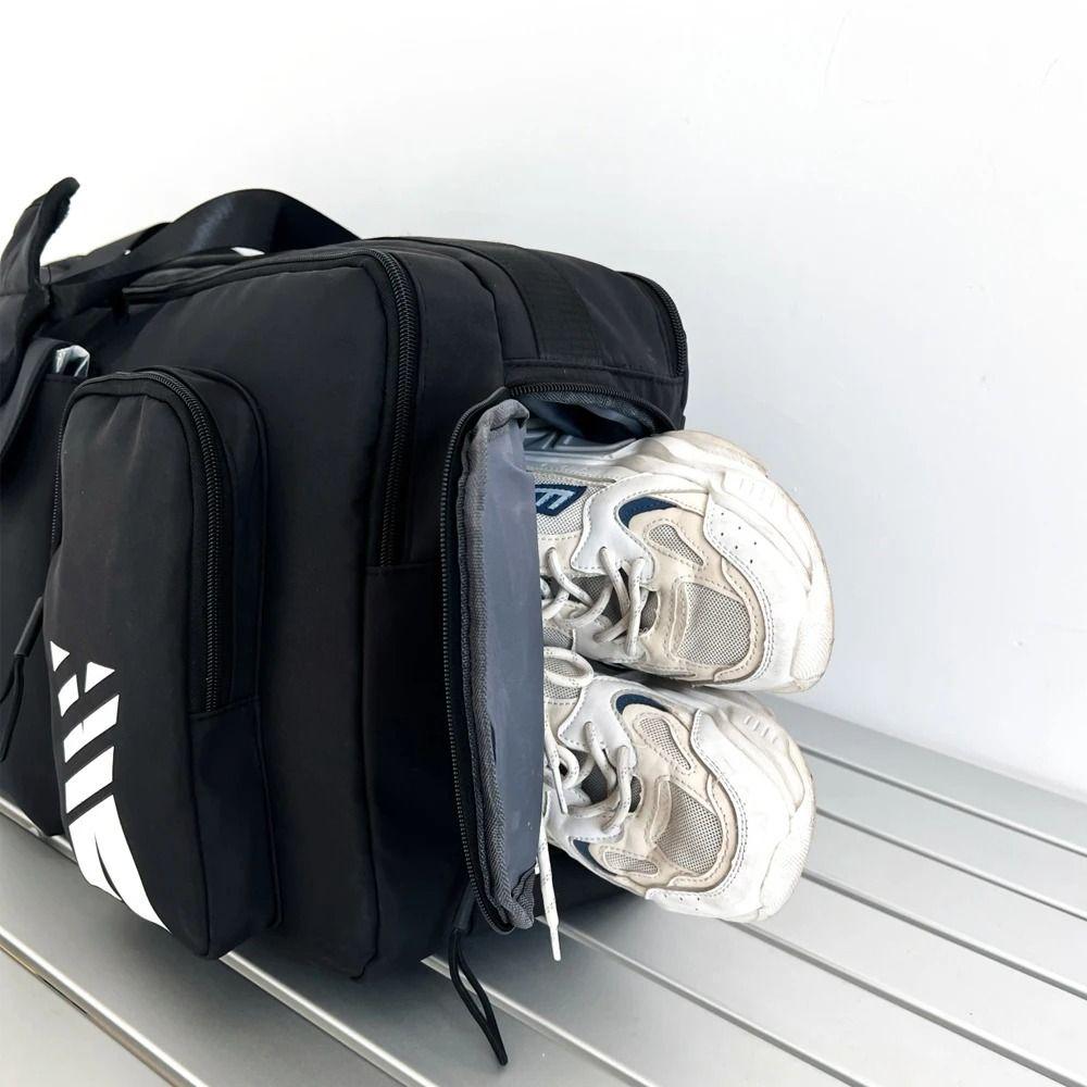 Shoes Compartment Tennis Shoulder Bag Large Capacity Carrying Handbag  for Men and Women