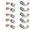 10pcs Electric Motor Carbon Brushes 5x8x12mm For Black Decker Angle Grinder G720 Replacement-Parts Power Tools Accessories