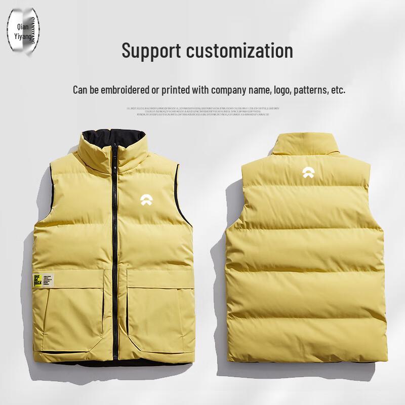 Qianyiyang Unisex gesteppte Weste