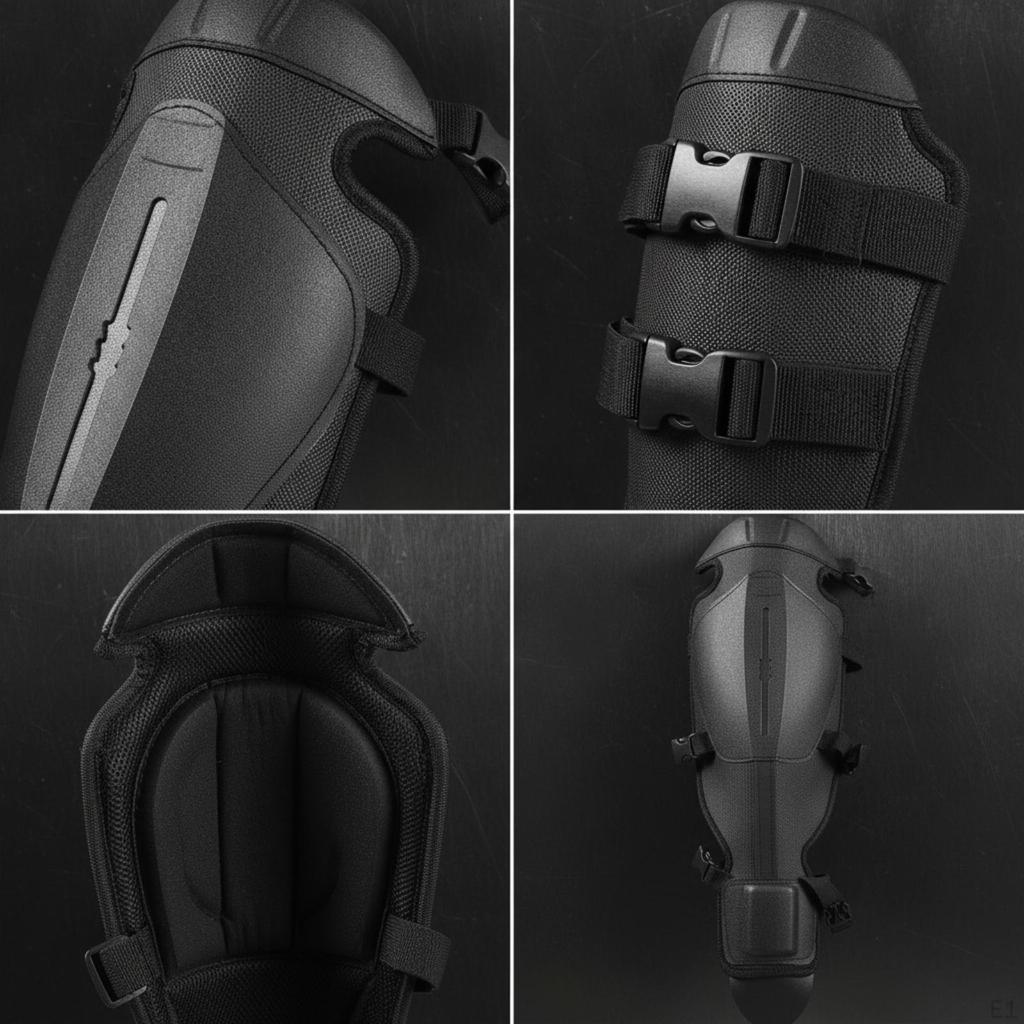 Padded Vegetation Trimming Shin Guards | Adjustable, with Knee Coverage, for Brush