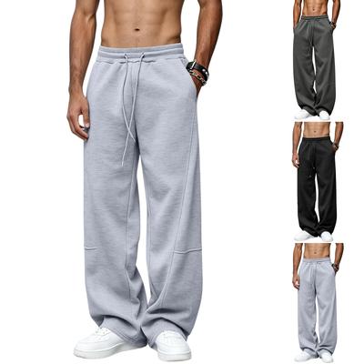 Herren Lockere Sweatpants Farbe Lässige Sporthosen für den Alltag