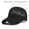 Polyester Breathable Sun Hat UV Protection Lightweight Quick-Dry Baseball Cap Adjustable Foldable Mesh Duck Tongue Hat Golf