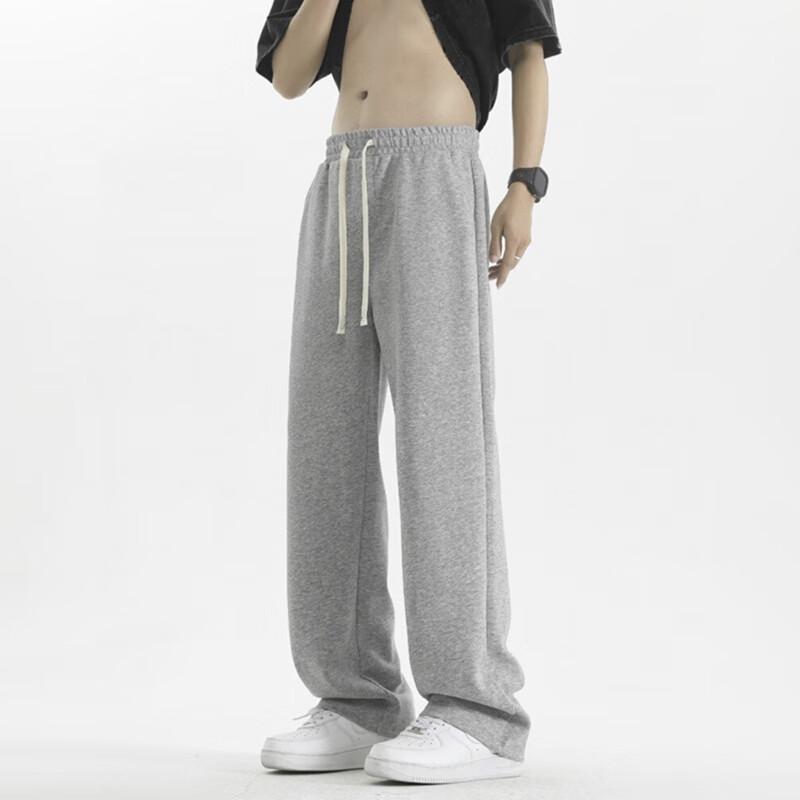 Men's Casual Loose Straight-Leg Sports Pants