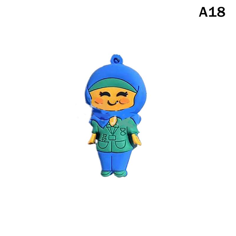 Niedliche Cartoon-Form Medizinische Ampullenflaschenöffner Krankenschwester Arzt Spezial Gummi Spritzenschneider Flaschenöffner Multifunktional