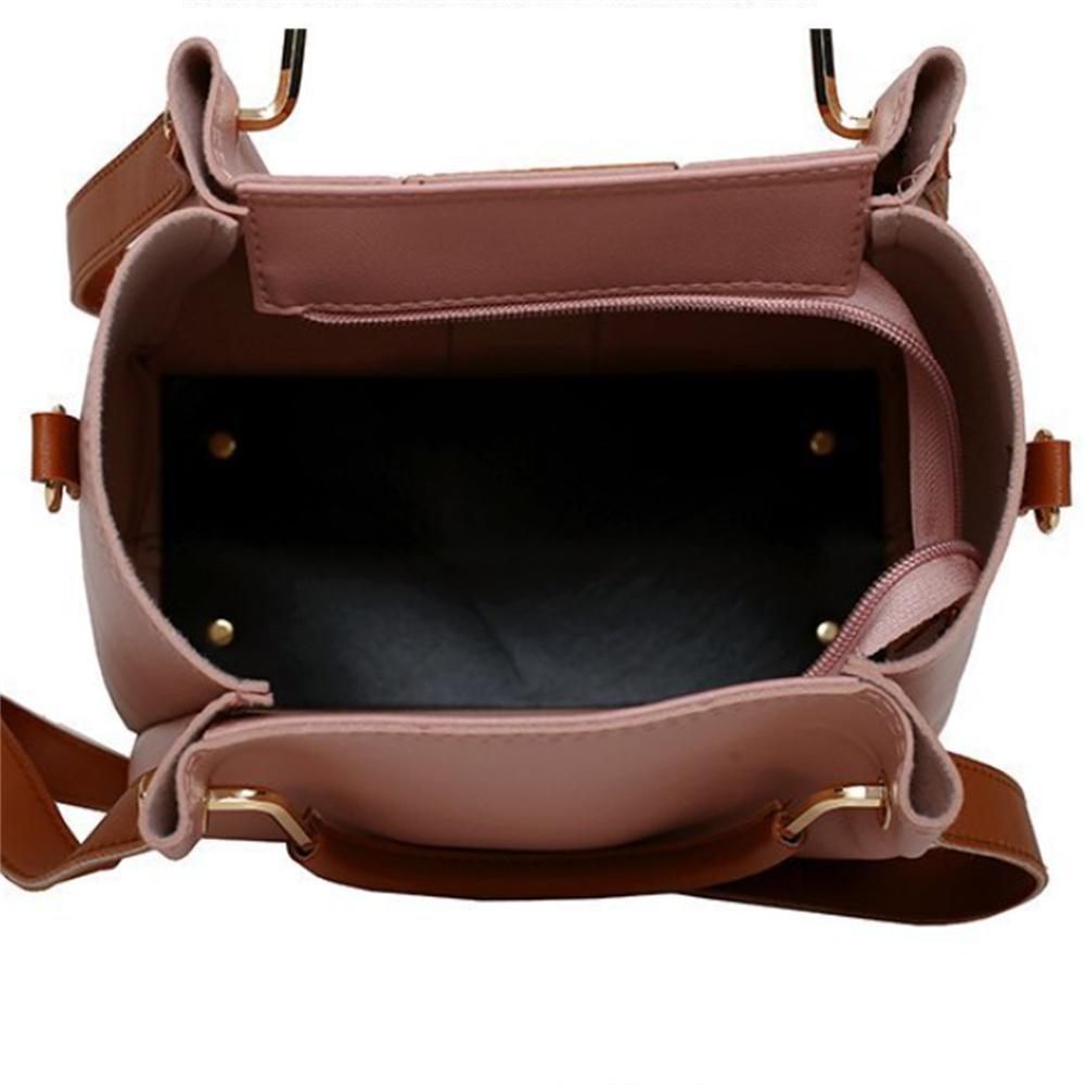 New European And American Fashion Four-Piece Handbag Shoulder Messenger Bag Bucket Bag