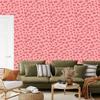 Rose Gold Coral Leather Wallpaper, Coral Center 50x1000