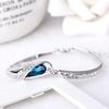 Glass Shoes Bracelet Crystal Silver Plated Bracelet Bracelet Korean Style Popular Ornament