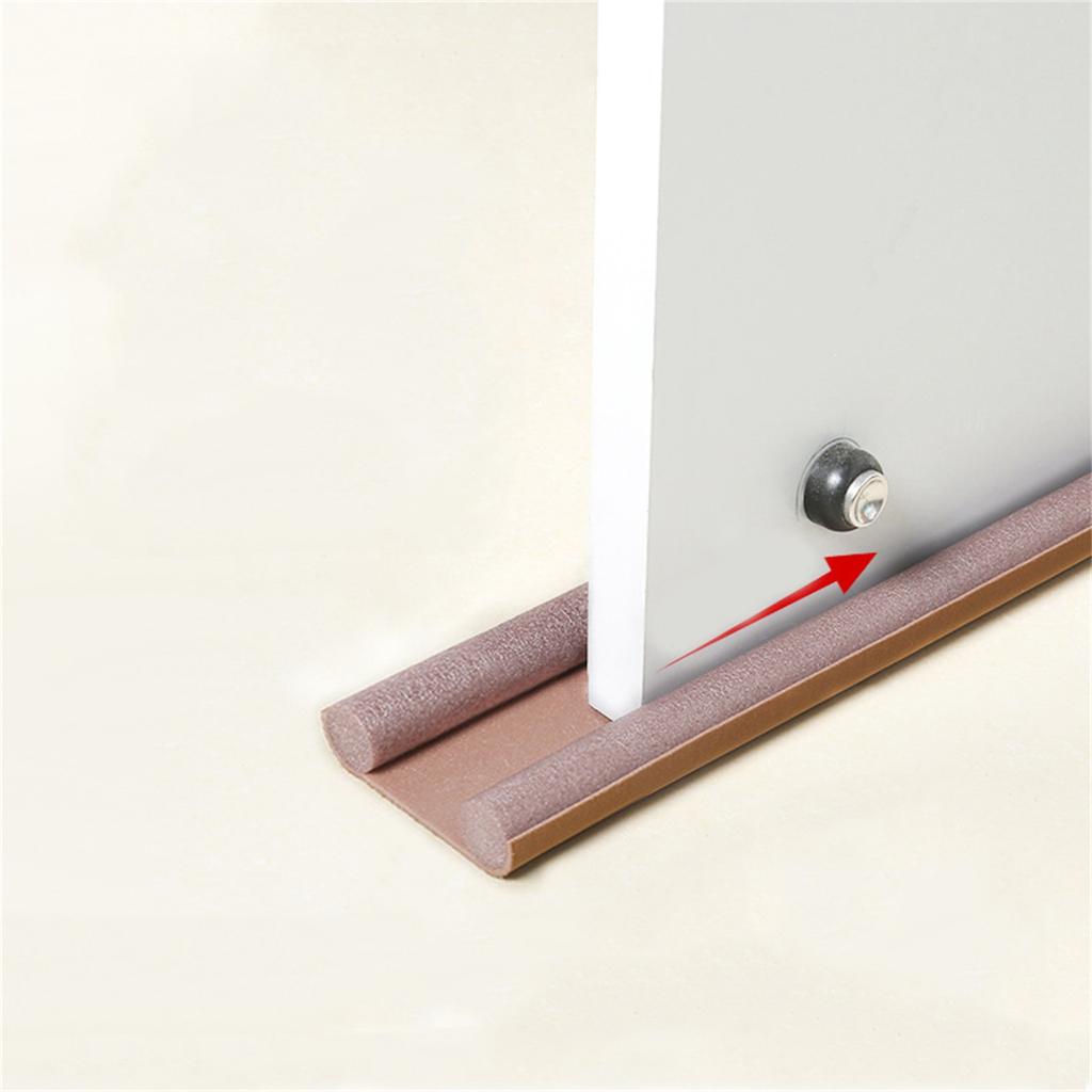 Door Seam, Door Bottom Sealing Strip, Sound Insulation Windproof Strip, Foam Adhesive Strip