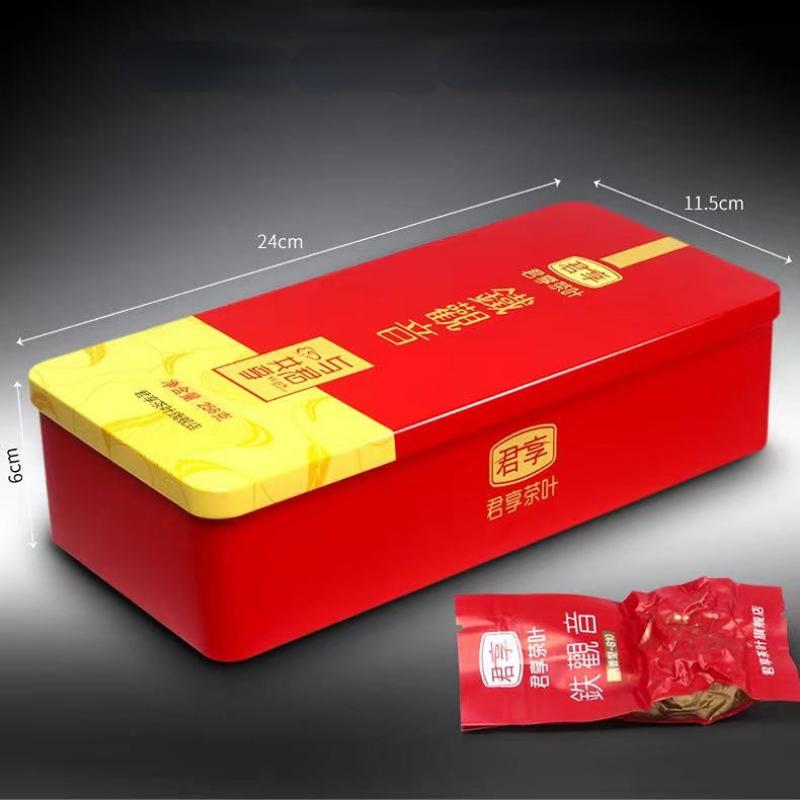 Tieguanyin Green Tea Slimming Anxi Tie Guan Yin Oolong Tea Iron Box Package 250g*2