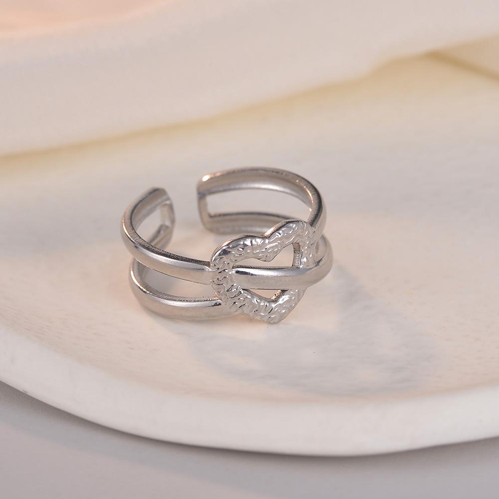 Adjustable Non-Fade Electroplated Couple's Ring