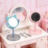 1:12 Scale Doll House Miniature Vanity Mirror With Comb Set For Realistic Scene Setting Decoration Doll Accessories