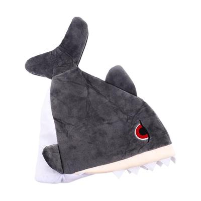 For Men Women Plush Toy Winter Warm Performance Hat Cosplay Shark Hat Animal Hat Plush Shark Cap