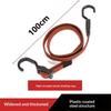 Heavy Duty Elastic Tie Down Straps Widening Flat Stretch Cord for Car Luggage Camping Cargo Securing Use