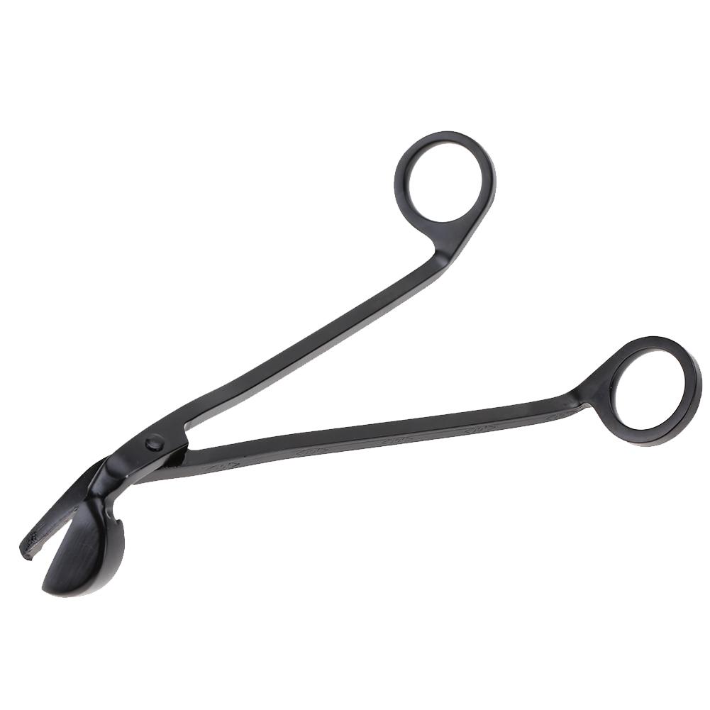 Fashion Semicircular Plating Stainless Steel Candle Heart Clip Wick Trimmer Scissors Tool