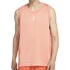 Jordan Tank Tops Men's Orange Crew Neck Moderate Straight Fit CZ4742-808