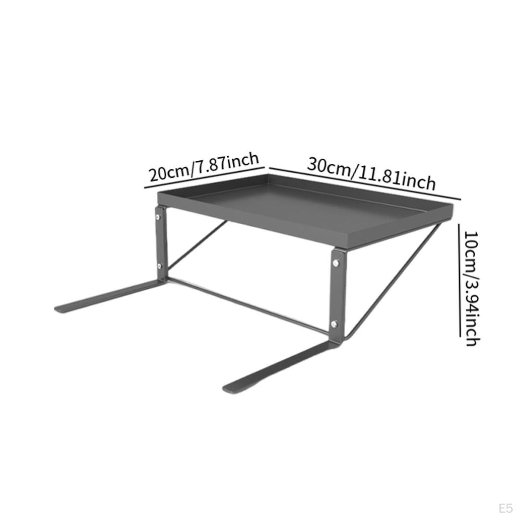 Bed Bedside Shelf Frame Clamp Detachable Easy Install Bracket Inserted into Mattress Table