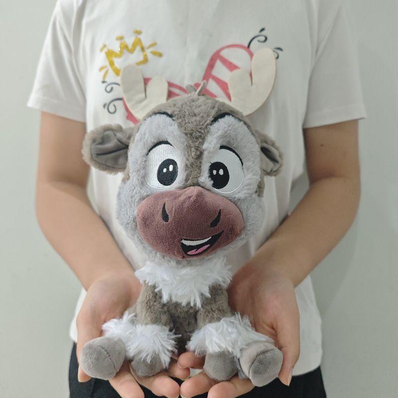 Sitting 22Cm35Cm Frozen Sven Stuffed Plush Toy Kawaii Christmas Reindeer Sven Soft Dolls Gifts