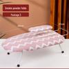 Compact Folding Desktop Ironing Board for Household Use