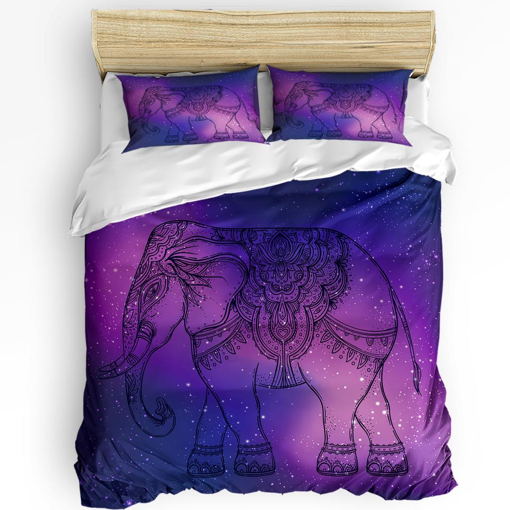 Indian Animal Wolf Printed Comfort Duvet Cover Pillow Case Home Textile Quilt Cover Boy Kid Teen Girl Luxury 3pcs Bedding Set