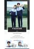 Middle School & High School College Style Uniform Set - Long Sleeve for Autumn/Spring - Performance & Sports Day Costume