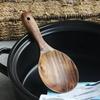 Large Scoop Rice Scoop Spoon Non-Stick Surface Multipurpose Rice Paddle Ergonomic Design Eco-Friendly Wooden Spoon
