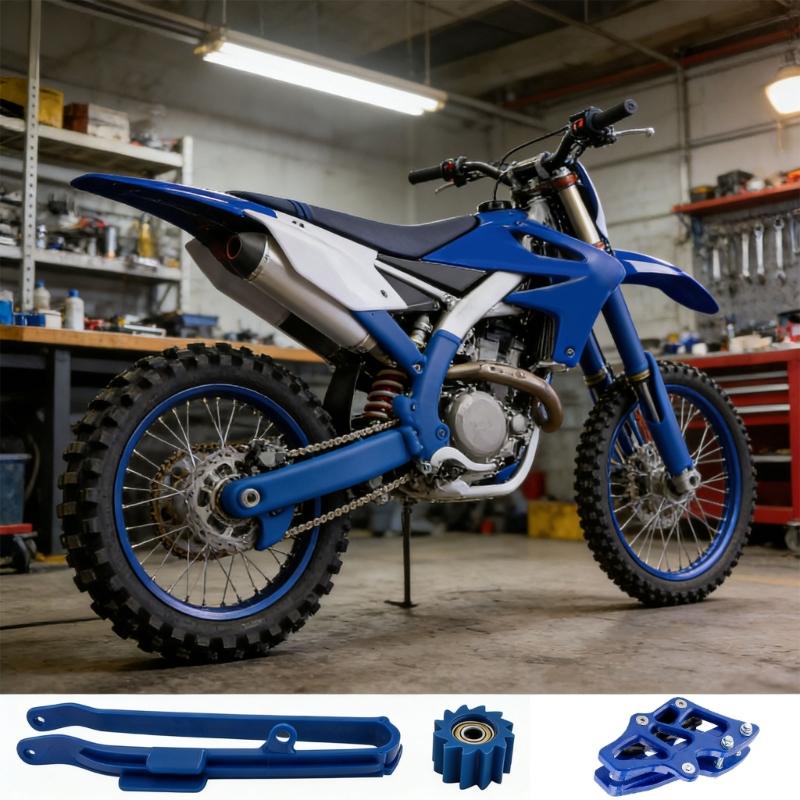 Strong ABS Chain Guide And protect Kit produced For Particular Models 125 250 450F 2008 2023