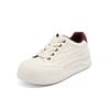Augustus Deng little white shoes women's 2025 new spring platform cute ugly cute bread shoes sports casual board shoes