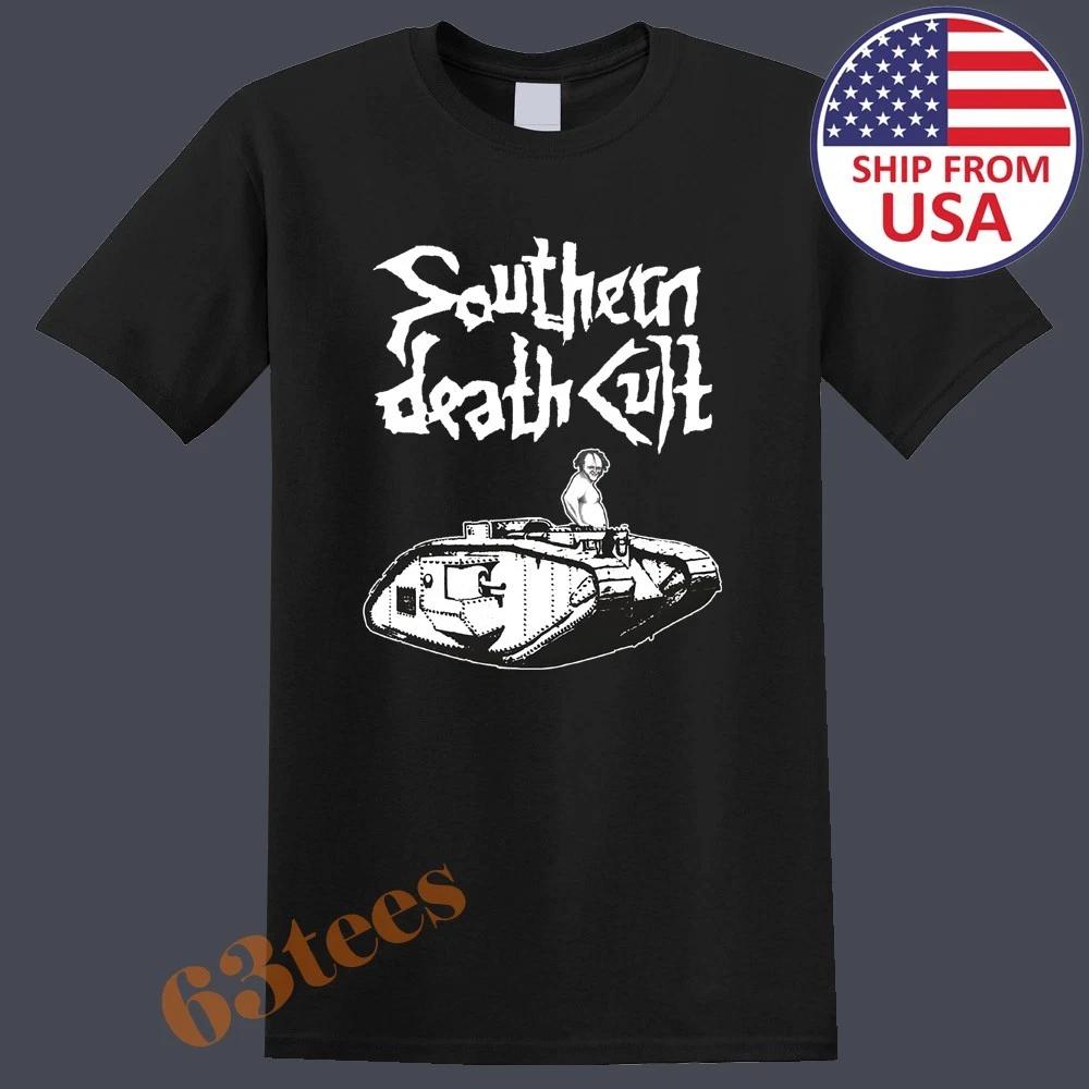 Southern Death Cult Tank 1981 Men s Black Size S to 5XL 4XL