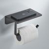 Aluminum Grey/Black Paper Towel Rack Bathroom Storage Holder Dispenser Toilet Paper Holder Roll Holder for Home