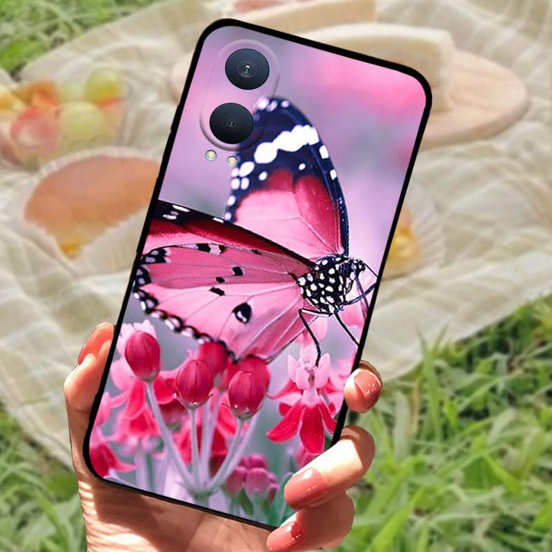 For Oneplus Nord CE4 Lite Case Cover Silicone Soft Marble Black Bumper Funda Coque for Oneplus Nord CE 4 Lite Full Protective