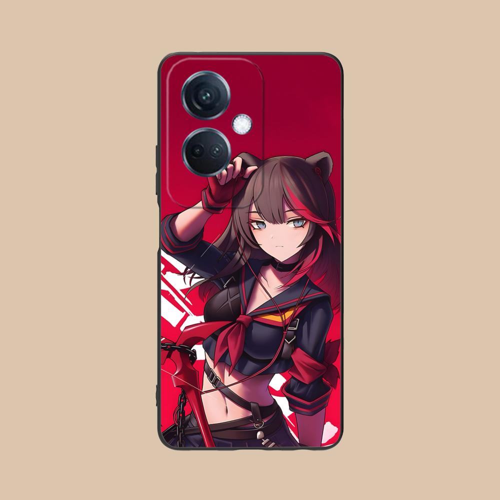 Arknights Zima Matte TPU Mobile Phone Case for OPPO Reno 14 13 12 11 10 9 8 7 6 5 F T Pro 5G Colorful Printing Cover