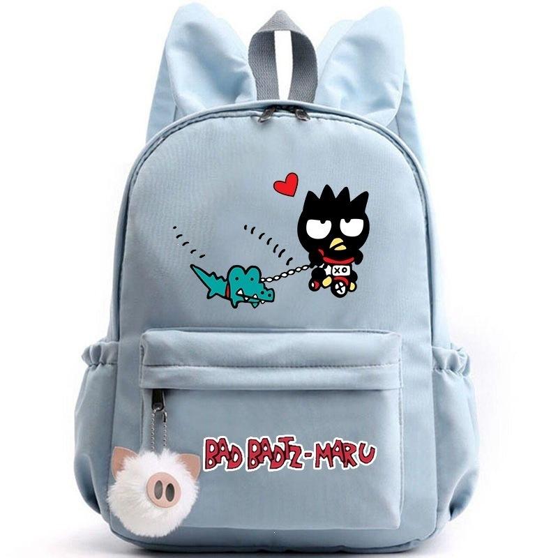 Schulrucksack mit großer Kapazität und Schultergurt; Schüler Drei-teiliges Federmäppchen-Set