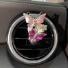 Butterfly Car Accessories, Cute Air Freshener, Air Vent Clip Conditioning Outlet Clip Car Air Freshener, Bling Car Accessories for Women