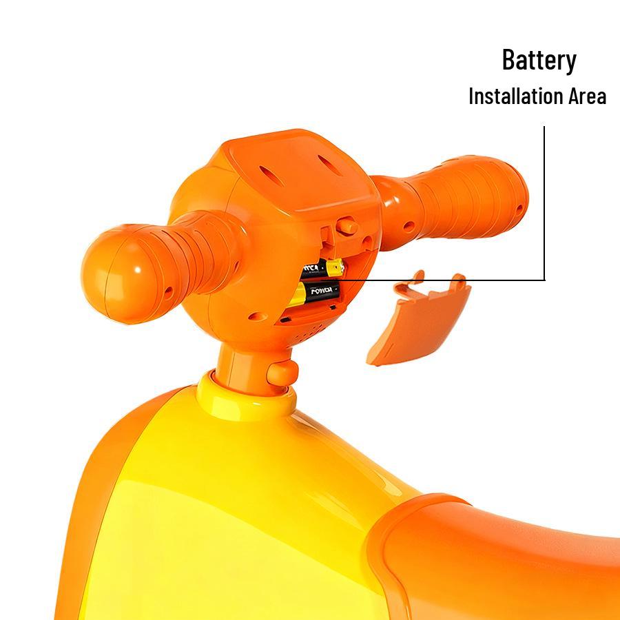 Children's Walker: No-Pedal Baby Balance Bike with Lights & Music