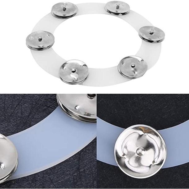 Silver Drum Rack Cymbals & Hi-Hat/Cymbal Bells Set