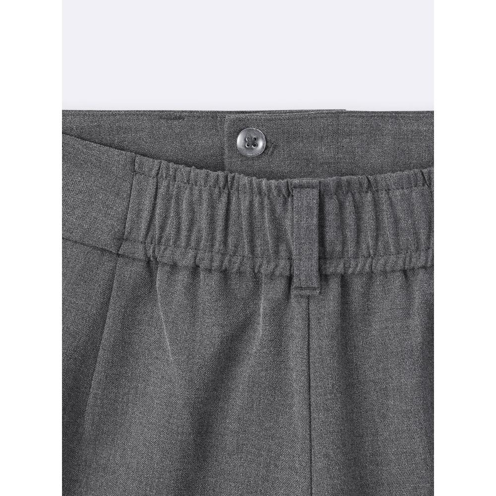 Gu By Uniqlo Tuck Wide Pants+ec  Length 80.0cm 