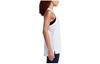 Nike Tank Tops Women's White U Neck Thin Straight Fit 726077-100