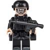 Ninja Warrior Superhero Doll With Weapon Single Building Block Assembly Toy