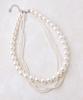 [Kobe Vingtaine] VINGTAINE 4-strand Pearl Necklace, 2-way, Large and Small Baby Pearls C14-39