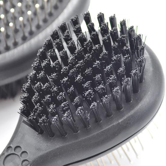 Dog Hair Comb Exquisite Hand Held Double-sided Pet Grooming Brush for Household