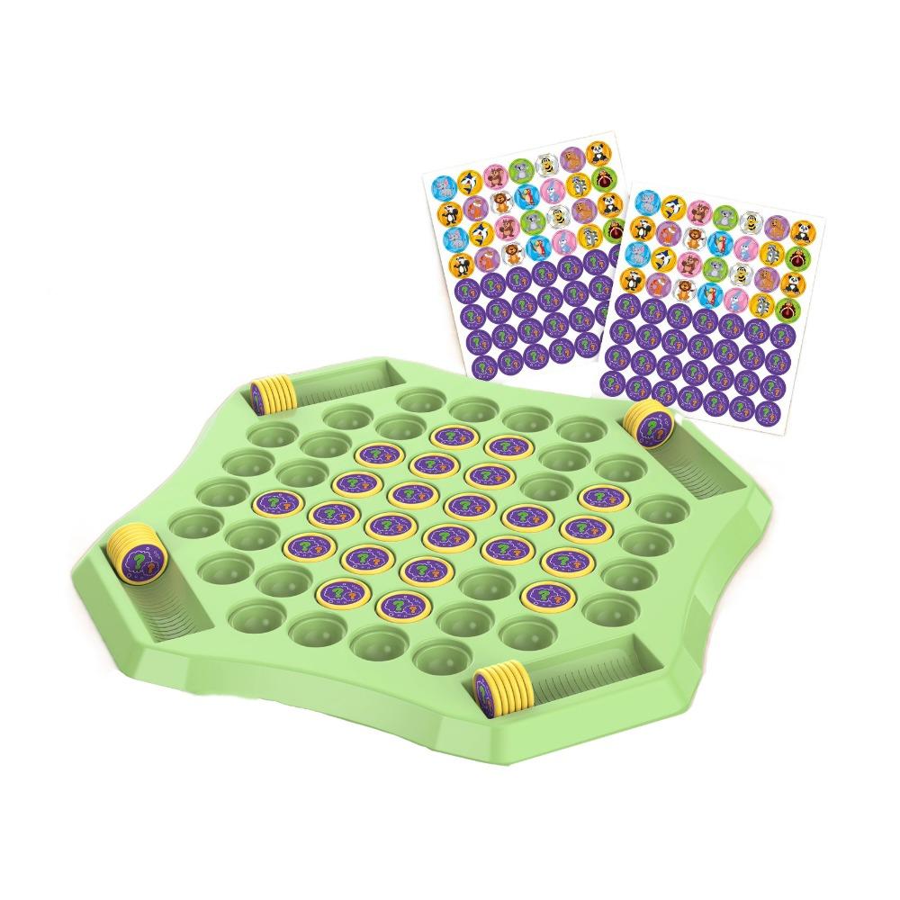 Touch Flip Brain Teaser Chess Board Puzzle Thinking Concentration Bingo Game Kids Gifts