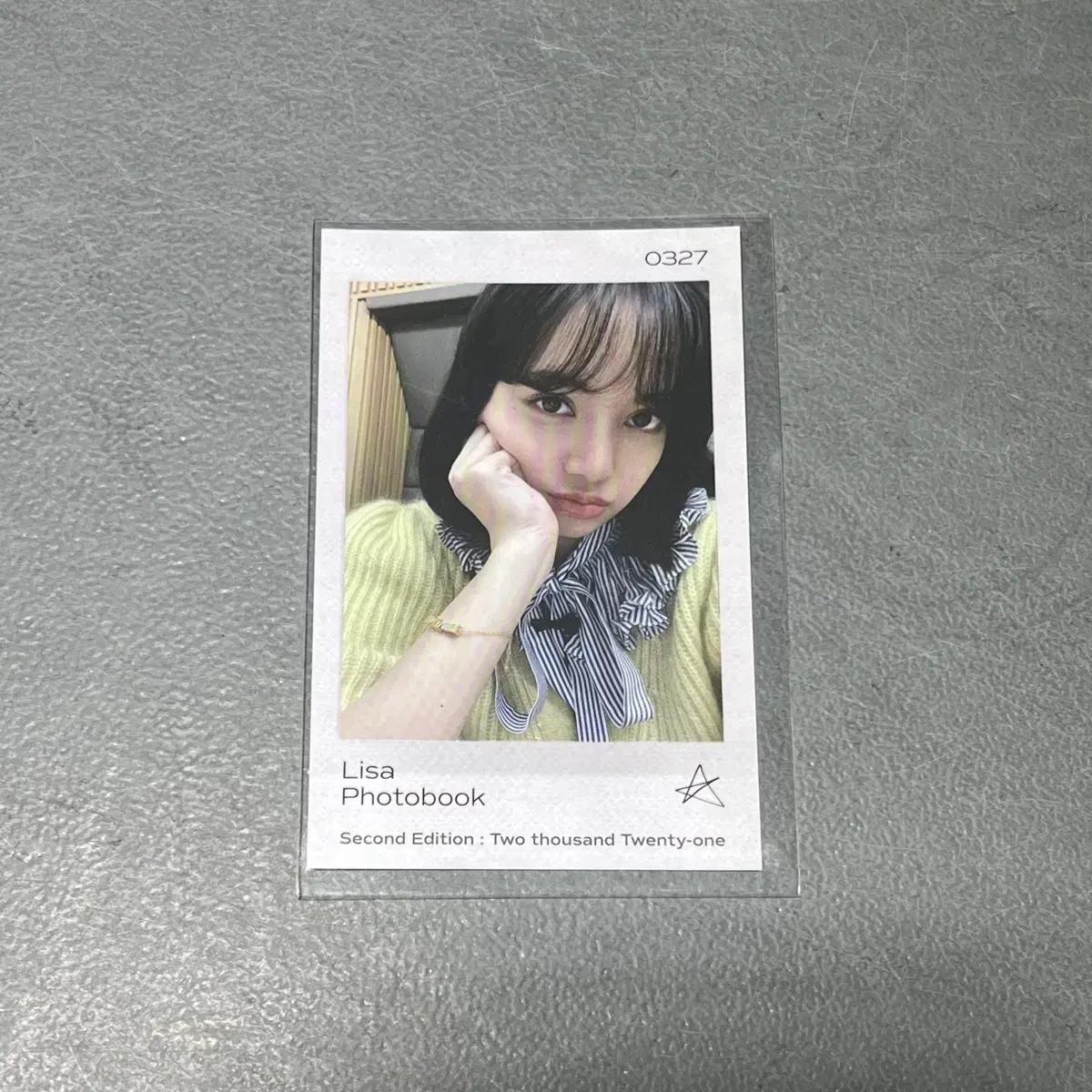 

Blackpink Лиса Фотобук День рождения Фотокарточка Blackpink Лиса