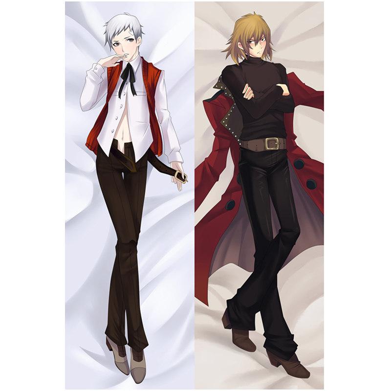60x180cm Anime PSP Game Persona 5 Pillow Cover P5 Dakimakura Case Tricot 3D Double-sided Bedding Hugging Body Pillowcase