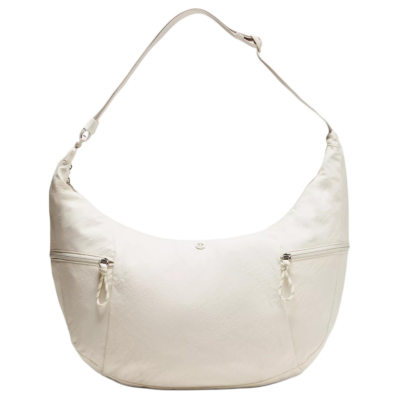

Lululemon Large Slouchy 13L Adjustable Shoulder Strap Recycled Nylon Shoulder Bag Unisex Shoulder Bag Light-Ivory LU9CADS-033454 Light Ivory