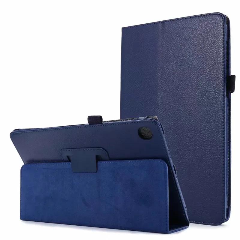 Fold PU Leather Stand Flip Cover for Galaxy Tab A9 8.7 Inch SM-X110 X115 Case Tablet Ultra Thin Shockproof Protective Cover